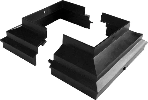 Miniatura 4 de Nuvo Iron PCCA4B Adaptador de collar de poste de 4 pulgadas, tapa negra, 1 unidad (paquete de 1)