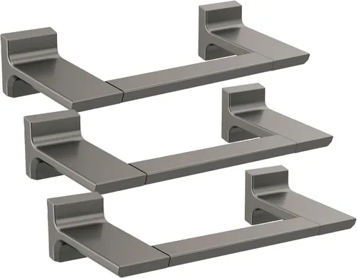 Miniatura 10 de Delta 79918-SS Pivotal - Toallero de montaje en pared de 18 pulgadas para baño, accesorio de acero inoxidable
