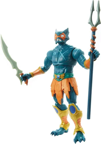 Miniatura 4 de Masters of the Universe Masterverse Collection, Mer-Man, figuras de batalla Motu de 7 pulgadas para contar historias y exhibición, regalo para niños