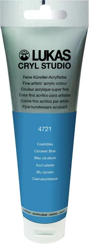 Miniatura 45 de Lukas CRYL Studio Artist - Pintura acrílica para artistas, Alizarín Carmesí, tubo de 125 ml - Pinturas acrílicas de alto pigmento para pintura
