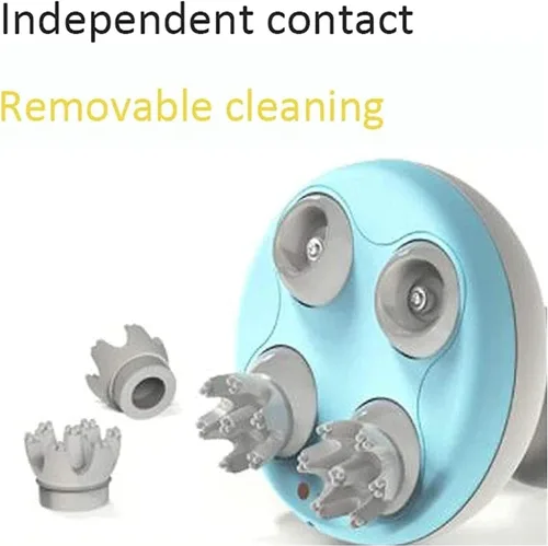 Miniatura 5 de Masajeador inteligente para el cuero cabelludo, masajeador eléctrico para la cabeza, para relajar el estrés del cuero cabelludo, para el crecimiento