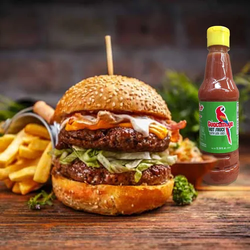 Miniatura 6 de La Guacamaya Auténtica salsa picante con jugo de lima (33.81 onzas líquidas) - Salsa picante mexicana - Salsa picante - Salsa picante Comida