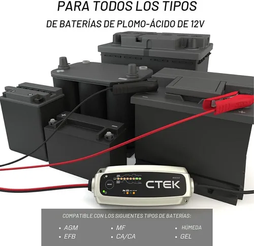 Miniatura 4 de CTEK 40-658 NXT 5 Cargador de batería y mantenedor completamente automático de 4.3 amperios 12V