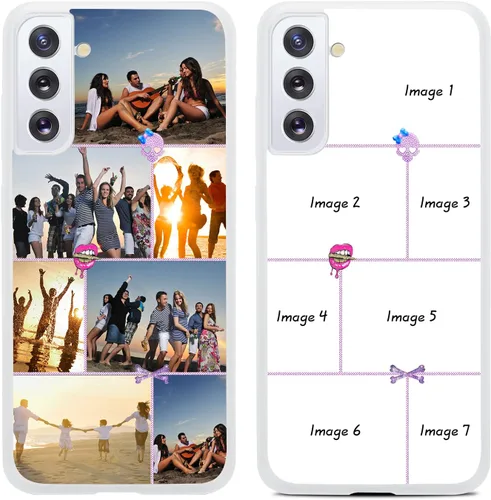 Miniatura 8 de Funda de goma personalizada para iPhone 14 13 12 11 Pro Max Xr Xs Max 7 8 Plus Samsung Galaxy S23 S22 S21 S20 Ultra Plus FE Note 20 10 A03S A53 Sun