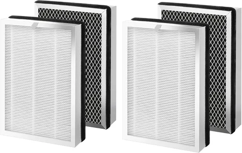 Filtro de repuesto modelo 25, compatible con purificador de aire de la serie MA 25W/25B/25S, filtro de carbón activado 3 en 1 para humo de incendios