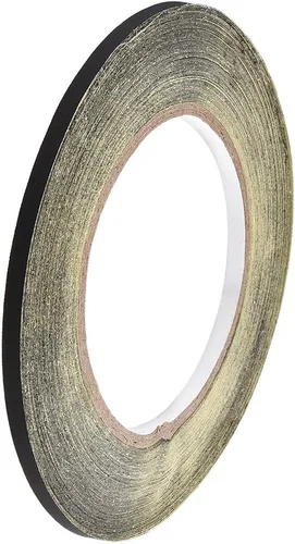 Miniatura 4 de uxcell Cinta de tela de acetato de 0.197 in para portátil reparación de guitarra eléctrica auto cinta adhesiva de alta temperatura negro 98.4