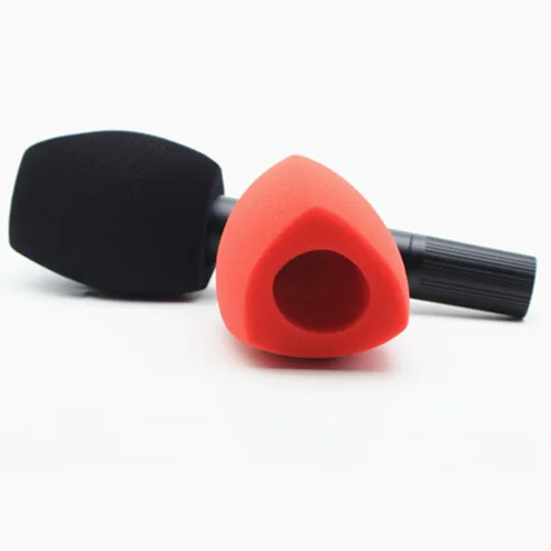 Miniatura 5 de Fundas de espuma para micrófono, parabrisas de micrófono grande, filtros de espuma para micrófonos de mano, micrófonos de entrevista