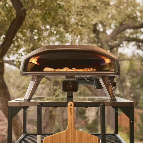 Miniatura 4 de Horno de Pizza a Gas Ooni Koda 2 Pro – Horno para Exteriores de 18" Alimentado por Propano con Regulador de 28 mBar y Manguera de Gas, Horno Fundido