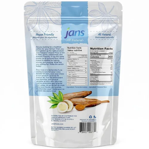 Miniatura 17 de Jans Harina de yuca, 2 libras, sustituto de harina multiusos sin gluten, harina para hornear sin cereales sin OMG, apta para paleo y AIP, harina