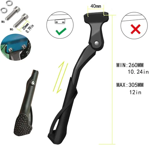 Miniatura 2 de Soporte de bicicleta de aluminio ajustable para bicicleta de 26 pulgadas, 27.5 pulgadas, 29 pulgadas, 700C, soporte para bicicleta de 26 pulgadas