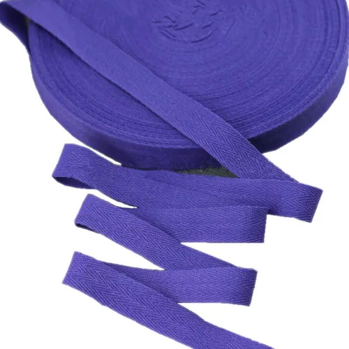 Miniatura 7 de Cinta de algodón de 50 yardas de ancho de 3/4 pulgadas de ancho, cinta de sarga de tela de espiga para encuadernación al sesgo, envoltura