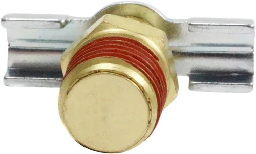 Miniatura 3 de Paquete de 2 válvulas de drenaje de compresor de aire de 1/4 de pulgada de drenaje de tanque NPT de 1/4