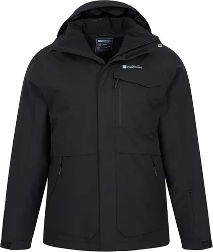 Miniatura 4 de Mountain Warehouse Comet II - Chaqueta de esquí para hombre, impermeable, transpirable