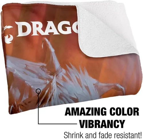 Miniatura 3 de Dungeons and Dragons Player's Handbook Art Silky Touch Sherpa Back Super Soft Throw Blanket