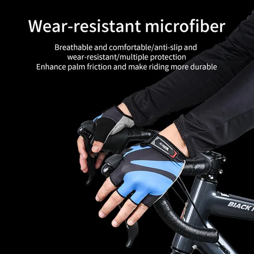 Miniatura 2 de Guantes de ciclismo sin dedos para hombres y mujeres guantes de bicicleta para hombres Accesorios de bicicleta de ciclismo, guantes para bicicleta