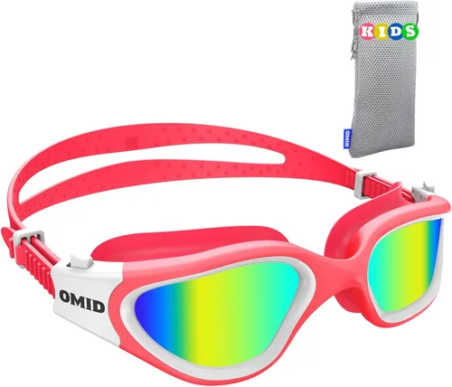 Miniatura 10 de OMID Kids Swim Goggles, P2mini Polarized Swimming Goggles Comfortable for Age 6-14