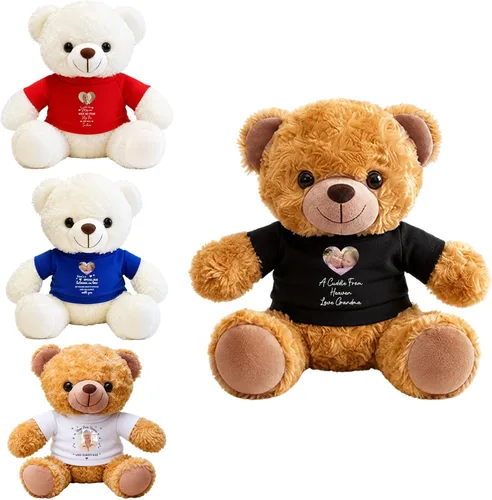 Miniatura 10 de TNYKER Conejito de Pascua personalizado para bebés, con nombre personalizado, conejito de peluche con orejas largas con monograma, muñeca de conejo