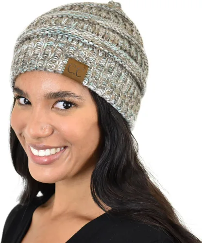Miniatura 533 de C.C Trendy Warm Chunky Soft Stretch Cable Knit Beanie