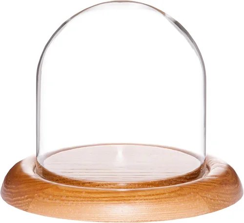 Miniatura 8 de Plymor Cúpula de cristal de 4 x 4 pulgadas (base de madera MDF negra)