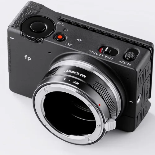 Miniatura 8 de K&F Concept Adaptador de montaje de lente NIK-L enfoque manual compatible con lente Nikon F a cuerpo de cámara de montaje L