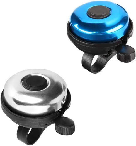 Miniatura 38 de Accmor Campana de Bicicleta Clásica, Campana de Bicicleta de Aluminio, Campana de Bicicleta de Sonido Fuerte Nítido y Claro para Adultos y Niños