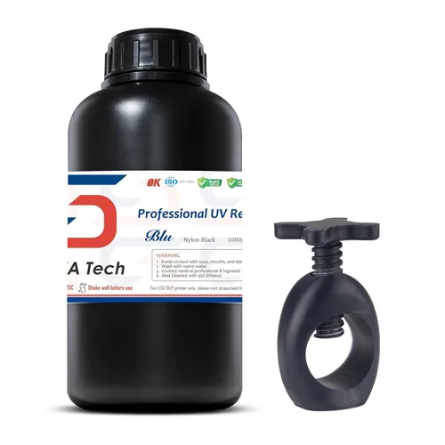 Miniatura 15 de Siraya Tech Blu 3D Printer Resina Dura con Alta Dureza y Resolución Impresión 3D Fuerte y Precisa Resina de Secado UV Rápido 405nm para Impresora 3D