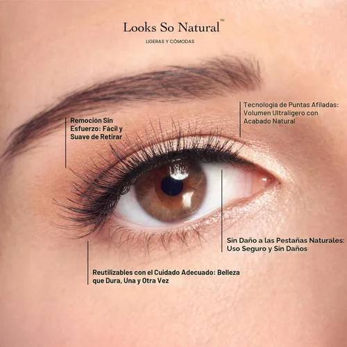 Miniatura 7 de KISS So Wispy - Pestañas postizas, paquete de varias unidades, n.º 01, fáciles de aplicar, ligeras, 100% libres de crueldad, pelo humano natural