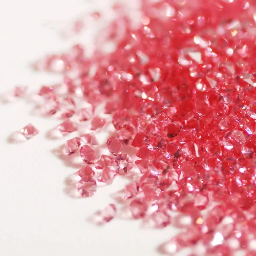 Miniatura 11 de 5000 cuentas de diamantes de imitación de cristal de diamante ultra mini de 0.044 pulgadas con parte trasera plana, cristales iridiscentes, brillo