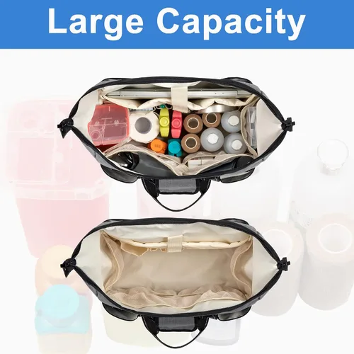 Miniatura 17 de Damero Bolsa de enfermera con funda para laptop para el trabajo y el cuidado del hogar, estudiantes de medicina