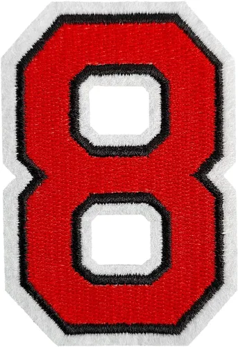 Miniatura 43 de 3 parches de letras termo-adhesivas de 3.14 pulgadas, parche de letras bordadas completo, letras del alfabeto de hierro A-Z, parches para coser