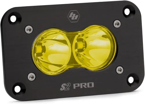 Miniatura 6 de Baja Designs S2 Pro LED Negro Empotrable Luz Pod (conducción/combinado; ámbar)