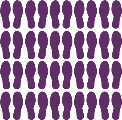 Miniatura 59 de LiteMark Calcomanías de vinilo duraderas con acabado brillante, tamaño mediano de 9 pulgadas, ideal para suelos, techos, paredes y la mayoría