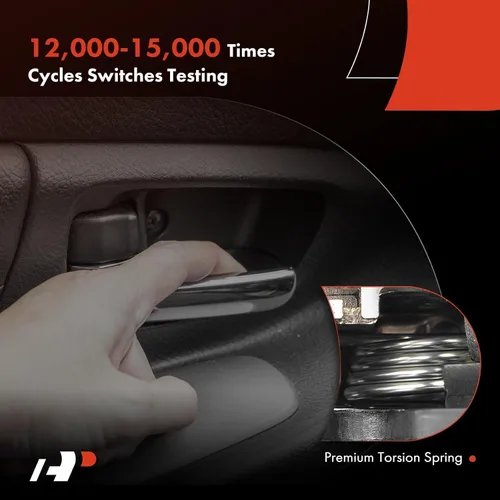 Miniatura 6 de A-Premium Manija de puerta interior delantera o trasera izquierda del lado del conductor compatible con Toyota Camry 2002 2003 2004 2005 2006