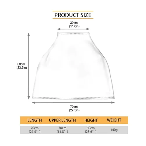 Miniatura 7 de Axolotl Breast Feeding Cover Cat Carseat Covers Baby, Breathable Nursing Covers Breast Feeding Covers for Women, Infant Carseat Canopy Black