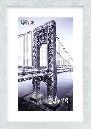 Miniatura 52 de VCK Marco de fotos de 24 x 36 pulgadas, exclusivo marco de póster grande negro para pared, galería en casa, oficina, 1 paquete