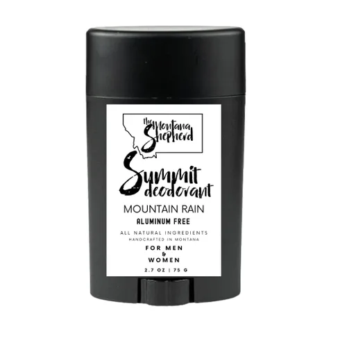 Desodorante natural sin aluminio para hombres y mujeres, control de olores de larga duración con arrurruz, bentonita y aceites esenciales, 2.65