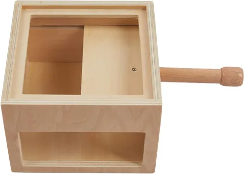 Miniatura 7 de Adena Montessori Juguetes Juego de clavijas de madera para contar del 1 al 10 con números, caja de clavijas y clavijas de volcar – Juguete educativo