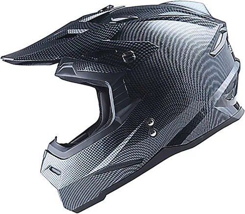 Miniatura 14 de 1Storm - Casco de motocross para adultos, BMX, MX, ATV, Dirt Bike, motocicleta cuádruple de cuatro ruedas, estilo de carreras, HF801 Sonic Blue
