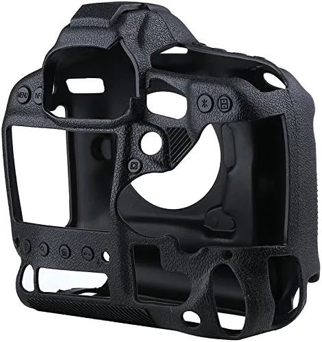 Miniatura 6 de Funda de cámara para Canon 1DX/1DX Mark II - Funda protectora de silicona para DSLR, jaula desmontable, a prueba de golpes, a prueba de polvo (negro)