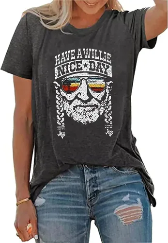 Miniatura 3 de Camiseta de concierto de campo para mujer, camisas gráficas de Nashville, banda de concierto, camisetas informales, camiseta de regalo de música