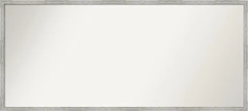 Miniatura 893 de Amanti Art Espejo de baño blanco para sobre el fregadero, 32 x 45 pulgadas, espejo de tocador rectangular blanco esbelto, marco de madera moderno