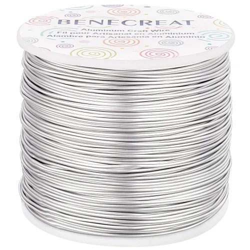 Miniatura 23 de BENECREAT -Alambre de aluminio para joyería de calibre 9, 55 pies, alambre metálico flexible para esculpir, ideal para manualidades de Halloween