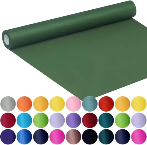Miniatura 23 de SMART&CASUAL Papel de regalo negro de 17.8 x 760 pulgadas (63 pies) de papel kraft para regalo, tablón de anuncios, ramos, flores, niños, embalaje