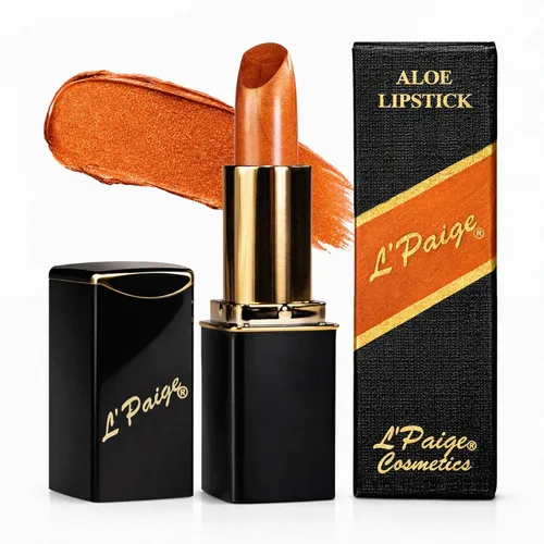 Miniatura 31 de L'Paige Lápiz labial y mancha de labios que cambian de color de pH - Transformación de marrón a rojo frambuesa, infusión de aloe vera, acabado LBR