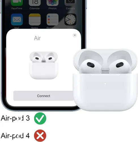 Miniatura 4 de OEM A2565 Reemplazo de auricular lateral derecho único para 3ª generación, compatible con funda de carga original A2897 y A2566 almohadilla de oreja