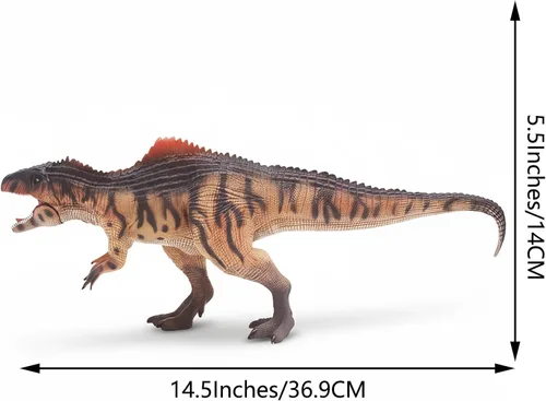 Miniatura 9 de Gemini & Genius - Juguetes de dinosaurio Tyrannosaurus Rex y Velociraptor - Mandíbula movible, gran regalo, colección, decoración de habitación