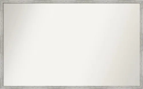 Miniatura 106 de Amanti Art Espejo de baño blanco para sobre el fregadero, 32 x 45 pulgadas, espejo de tocador rectangular blanco esbelto, marco de madera moderno