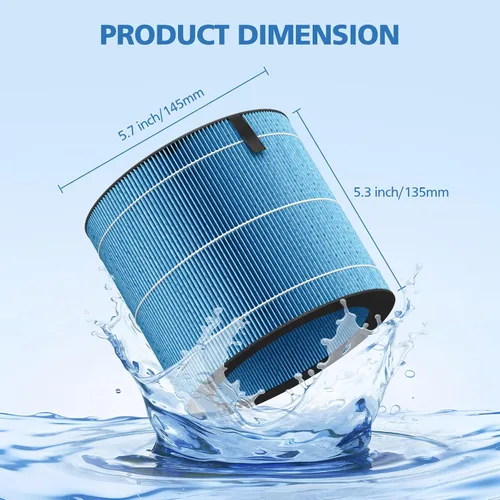Miniatura 3 de MIRO PRO Filtro de Humectación Compatible con Purificador de Aire y Humidificador 2-en-1 de Afloia MIRO PRO y KILO PRO, Cortina Húmeda Lavable