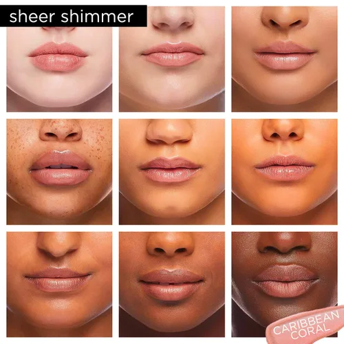 Miniatura 5 de Pure Illumination - Brillo de labios con cepillo aplicador iluminado por LED + espejo lateral, antiadherente, hidratante, brillos labiales