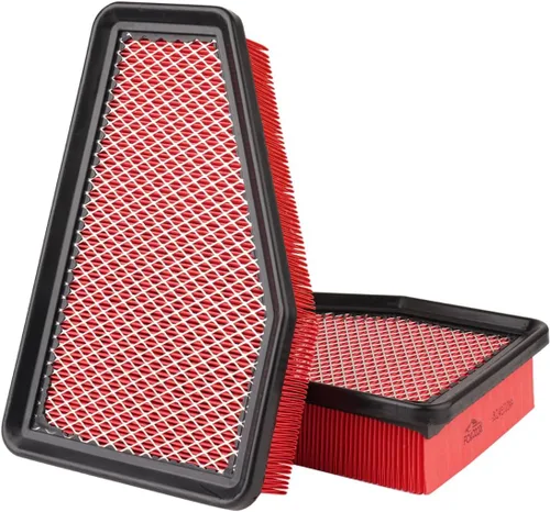 Paquete de 2 filtros de aire para motor Compatible con Jeep Cherokee 2023 2022 2021 2020 2019 2.4L/3.2L Reemplazo de filtro de aire 6824531AA